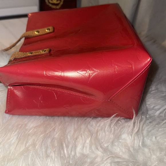 Louis Vuitton Framboise Monogram Vernis Reade PM Bag GUC - Picture 10 of 13